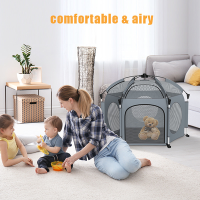 Set Up In Second Pop Up Garden Play Tent With Enlarged Mesh Hole Lightweight