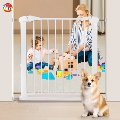 Extra Wide Baby Gates Safety For Doorways Stairways Child Safety Guard Fence Adjustable Baby Safety Gate