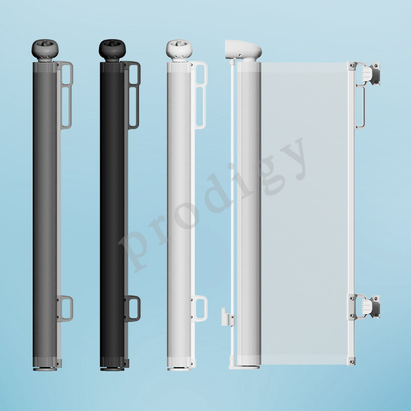 Gate Design Multi Direction 120 Inch Mesh Safety Retractable Gate No Drilling Multi Direction ...