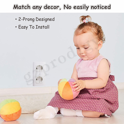 Prodigy EU Standard Rotatable Electric Protective White Outlet Plug Covers For Child Protection