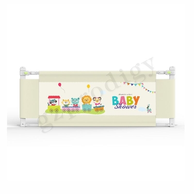 Cute Free Punching Adjustable And Durable Childproof Bed Safety Fence