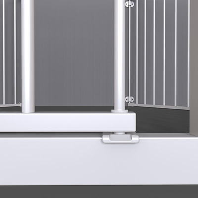 Prodigy Sturdy Removable Metal Baby Fence , Detachable Play Yards Foldable Baby Playpen