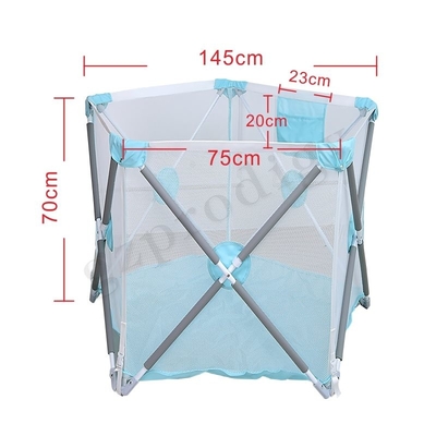 Multiscene Travel Portable Baby Playard With Stainless Steel Tube