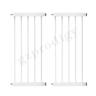 11.85 Inch Extendable Baby Gate , Ecofreindly Metal Dog Gate For Stairs