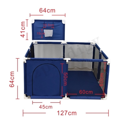 Prodigy Breathable Outdoor Portable Baby Playard Height 25 Inch Multiscene Portable Baby Playard