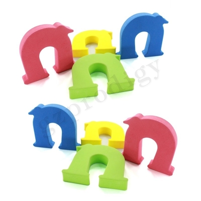 Childproof Portable Cartoon Door Stopper , Odorless Foam Door Slam Stopper
