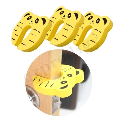 Prodigy Lightweight Nontoxic Foam Door Slam Stopper , Multipurpose Pinch Guard For Doors