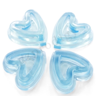 Prodigy Durable Odorless Multiscene Transparent Door Stop , PVC Transparent Rubber Door Stopper