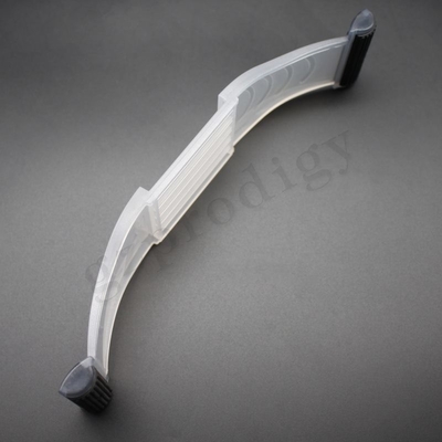 Nonslip TPR Under Door Wedge , Multipurpose Plastic Door Stopper