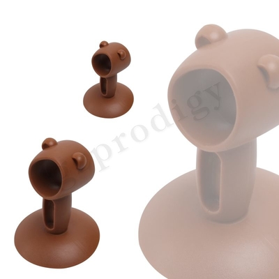ProdigyTPE Bear Shape 40*55*20mm Multi-Functional Suction Door Stopper