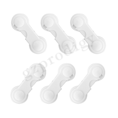 One Hand Operation Baby Safety Lock Plastic Cabient Drawer Lock