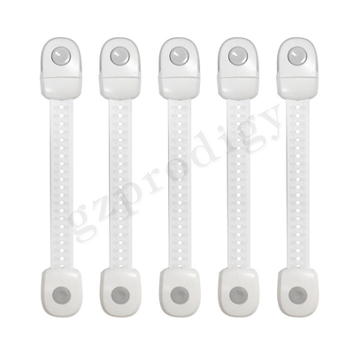 New Design TPR+PP Adjustable 239*35*15mm Baby Safety Drawer Multi Use Latches