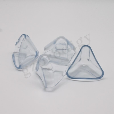 Nonslip PVC Clear Plastic Corner Protectors , Multifunctional Corner Safety Bumpers