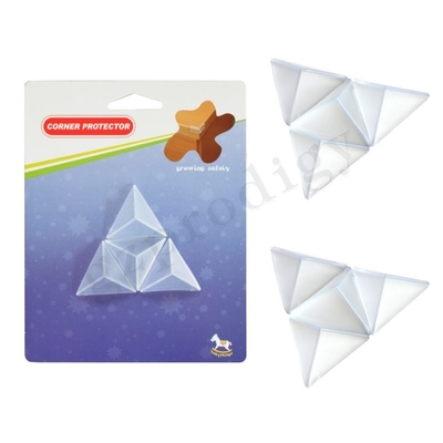 Detachable PVC Plastic Edge Guard 33x33x20mm For Table Corner