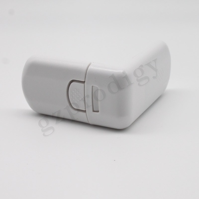 Practical White Drawer Safety Latch , L Shape Dog Proof Cupboard Locks