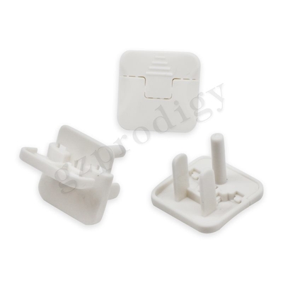 US Universal Plastic Nontoxic Outlet Plug Covers White Protect Kids From Electrical Hazard