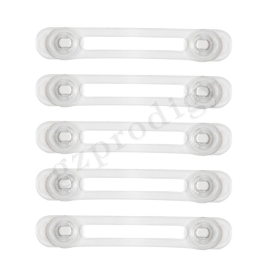 Multipurpose PVC Safety Cupboard Locks , Transparent Safety Latches For Cabinets