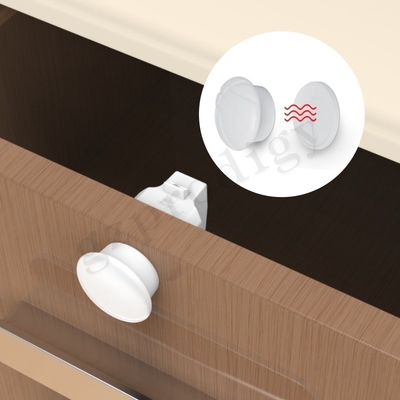 Prevent The Baby From Opening Hidden Adhesive Magnetic Cupboard Lock