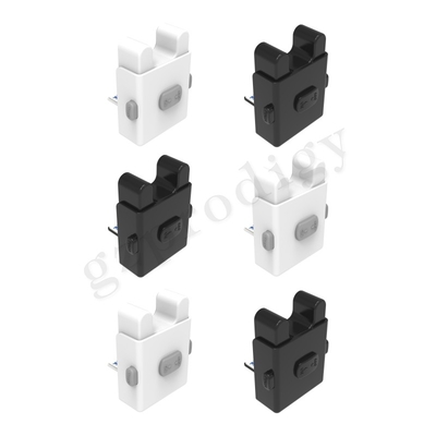 Heat Resistant Plastic White Adhesive Baby Safety Lock For Home Oven Guard