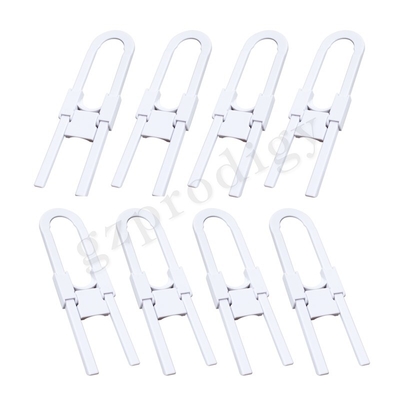 Prodigy U Shaped Sliding Baby Safety Lock Adjustable Eco Friendly For Cabinet
