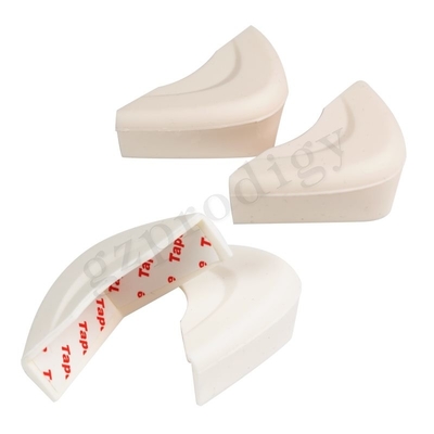Sturdy Durable Silicone Corner Guards , Nontoxic Silicone Table Edge Protector