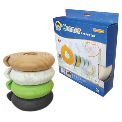 Prodigy Anti Abrasion Table Plastic Edge Guard Cushion Multicolor Childproof Plastic Edge Guard