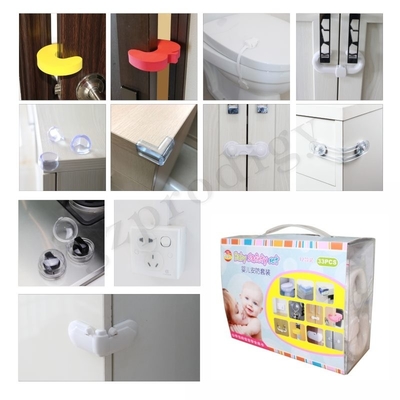 Prodigy ISO9001 Nontoxic Baby Safety Kits Multiscene Child Safety Product Protector Set