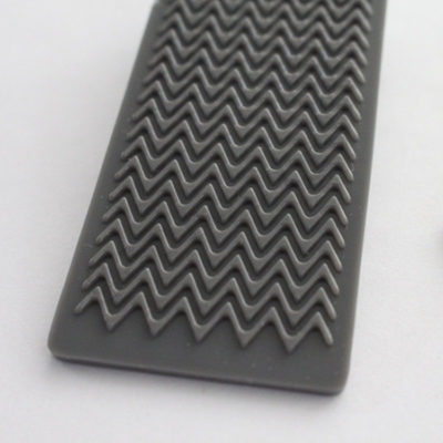 OEM Nonslip PVC Plastic Door Wedge 88x40x19mm Dark Grey Color