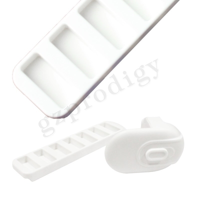 OEM Sturdy Baby Safety Lock ABS Material White Color 156x53x68.5mm