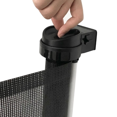 55&quot;-118&quot; Multiscene Extendable Mesh Retractable Baby Gate For Stairs