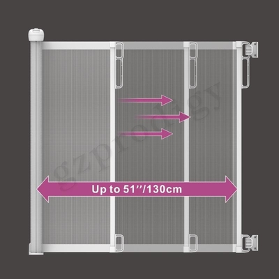 Outdoor Extendable OEM Rollable Retractabe Baby Gate For Kids Stairs