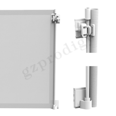 Stair Barrier Folding Gate For Dogs Multipurpose PVC Fabric Material