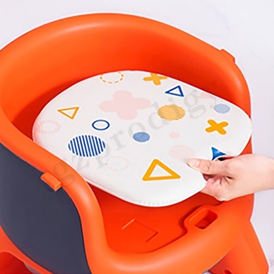 Funny Cute Multi-purpose Baby Folding Chair Booster Seat With Removable Tray