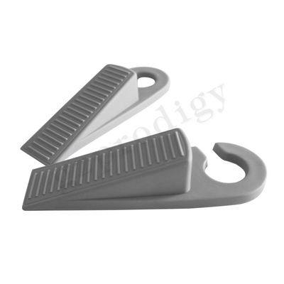 Soft Rubber  Anti Abrasion Hook Type Anti Slip Plastic Door Wedge For Wall Protecting