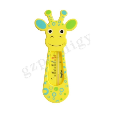 Shatter Resistant Baby Bath Thermometer Odorless Cartoon Shape