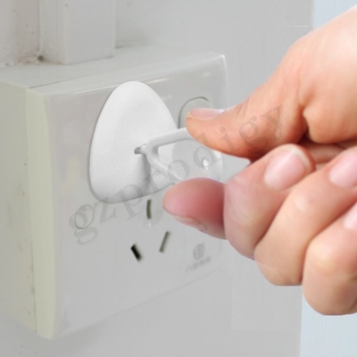 Three Pin Durable ABS UK Type  Baby Safety Outlet Plug Cover For Electrical Protection