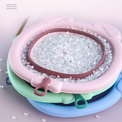 Cartoon Design Plastic Foldable Save Space Wash bow Wash Basin