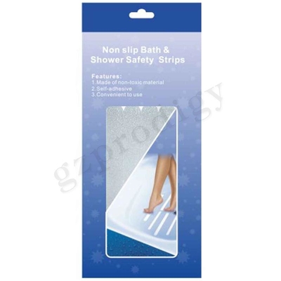 Safety Shower Non Slip Adhesive Strips Treads For Bathroom Floor Tub Stairs Ladders Pools Boats, Bathtub