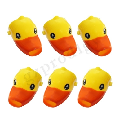Cute Duck Shape Plastic Kids Facuet Extender Bathroom Kithcen Use