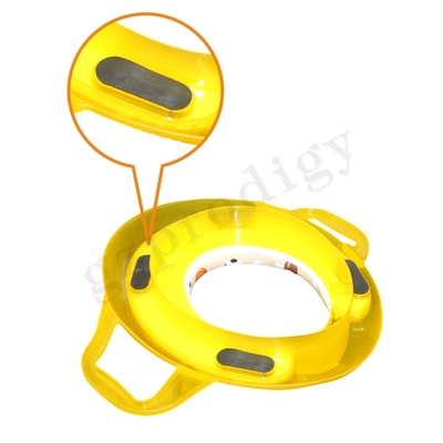 Comfortable Baby Potty Training Seat PU Toilet Cover With Handle