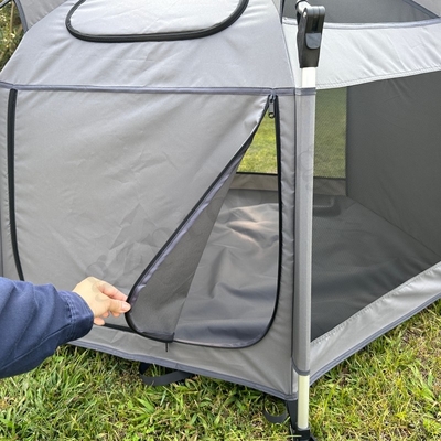 Large Roomy Orange Pop Up Play Tent Flame Retardant Pop Up Baby Playpen