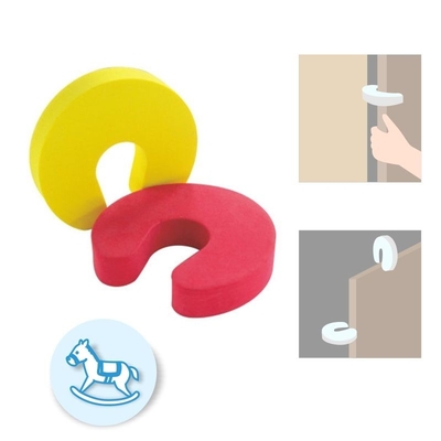 Thickness 1.8cm Door Foam Stopper Multipurpose Anti Abrasion Finger Pinch Guard