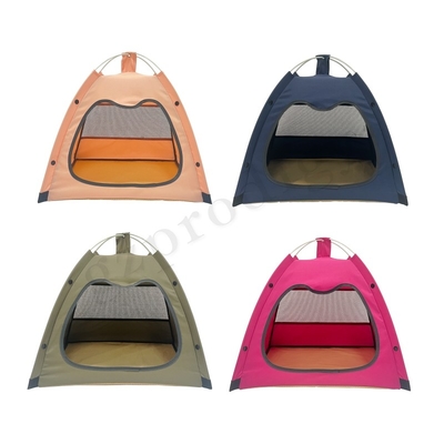 Small Size Foldable Fabric Cat Travel House Multi Purpose Pet Tent