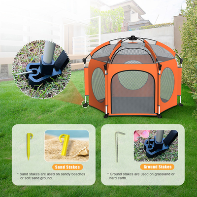 Multi - Scene Anti Sun Burn Indoor Outdoor Fold Away Pop Up Play Tent