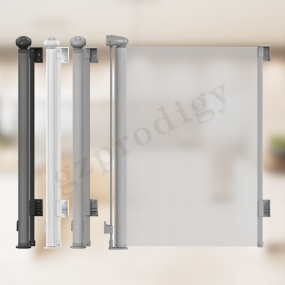 Prodigy Indoor Outdoor Retractable Gate Wall To Banister Retractable Gate Extendable Safety Gate For Dogs