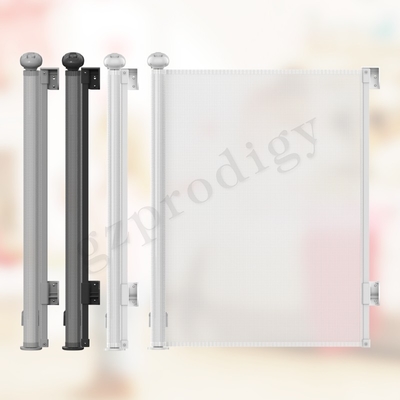196&quot; Extra Width Retractable Outdoor Pet Gate Roll Up Baby Safety Retractable Gate For Ourdoor And Indoor