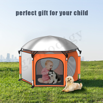 Childrens Pop Up Tent Fold Away Set Up Seconds Double System Locks Baby Fold Up Play Tent