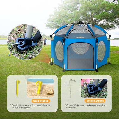 Childrens Pop Up Tent Fold Away Set Up Seconds Double System Locks Baby Fold Up Play Tent