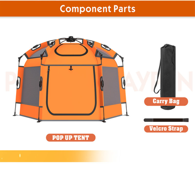 Light Weight Double Lock Pop Up Shop Play Tent For Babies And Kids