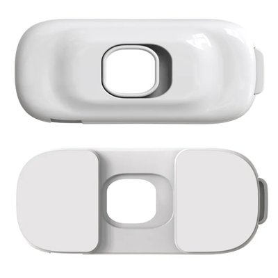 Prodigy  Child Safety Locks Baby Safety Cabinet Lock Plastic Sliding Door Lock